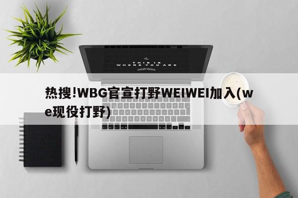 热搜!WBG官宣打野WEIWEI加入(we现役打野)